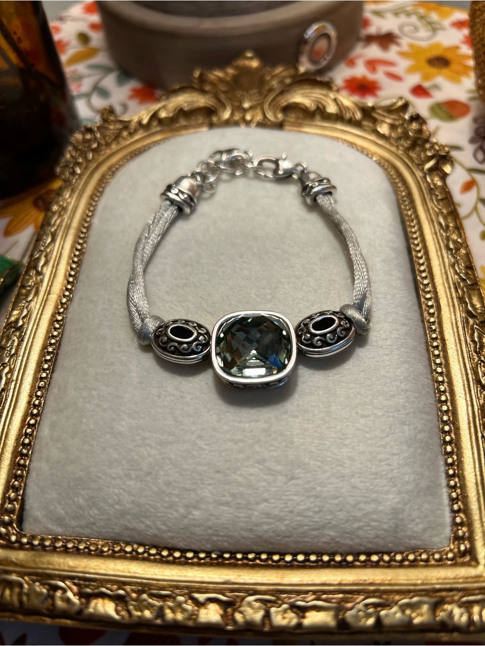 Brighton “Venus Rising” Crystal Satin Cord Bracelet